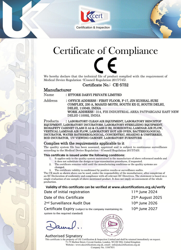 Certification